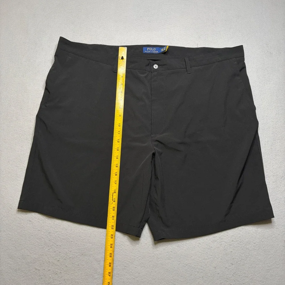 Polo Ralph Lauren Golf Shorts Mens 46 Black Performance Recycled Chino‎